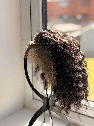 Curly lace front - curly, wig