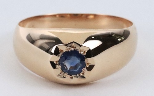 Vintage 18k yellow gold men - yellow,