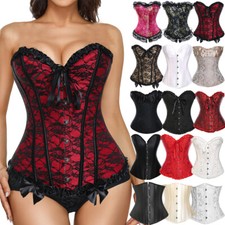 Size 6-24 Lady Black Overbust