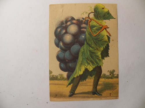 Antique victorian trade card - trade,