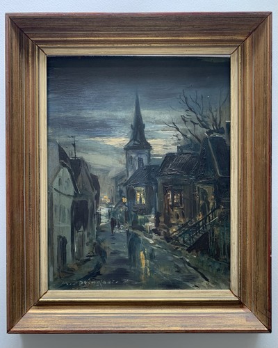 Vintage oil painting - vintage,