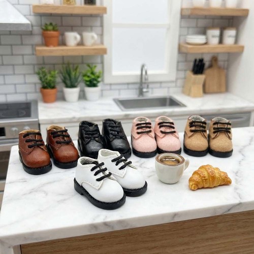 1pair leather doll pu - pu,
