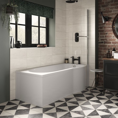 Trojan concert shaped shower - trojan,