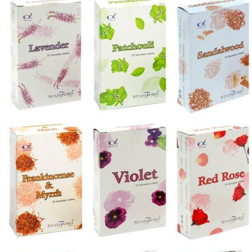 Stamford premium incense cones - stamford,