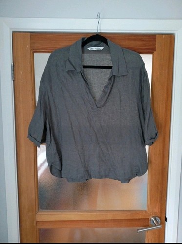 Zara grey half - grey, sleeve