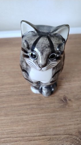 Quail ceramic cat dave - cat,