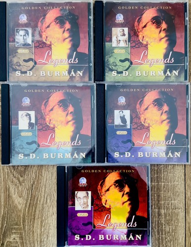 Burman legends 5 joblot - s.d.burman-legends-,