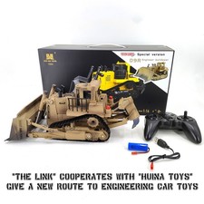 1:16 RC Bulldozer Remote Control Front Loader Tractor Heavy Construction Vehicle