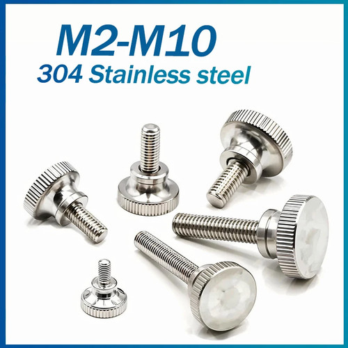Thumb screw knurled - thumb,