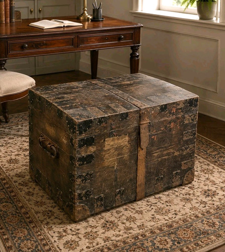 Antique iron bound - antique,