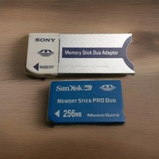 256 MB Memory Stick Pro Duo