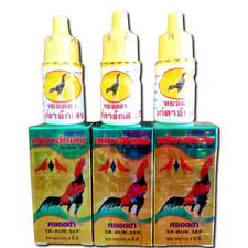 3x Thailand Poultry Eye Drop Eye Treat For Healthy Bird Chicken Eyes Free Ship