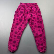 Phister & Philina Girls Pants Size 7 122CM Pink Polka Dot Elastic Waist Casual