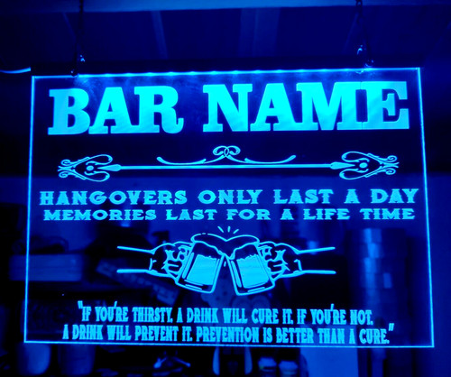 Personalised man cave - personalised,