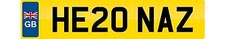PRIVATE NUMBER PLATE NAZ NAZZ