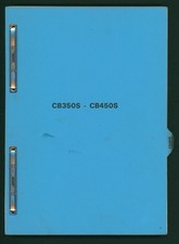 Honda CB350S NC22 (86-88) Factory Issue Shop Manual Repair Book CB 350 450 FR33