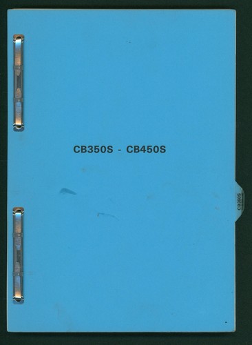 Honda cb350s nc22 - cb350s, (86-88)