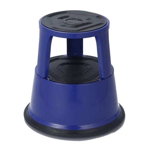 Blue metal rolling kick step - metal,