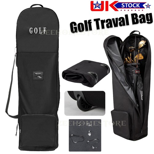 Golf travel plane - plane, bags