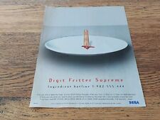 Vintage Sega Game Assistance Cheat Phone Line Mega Drive Print Ad Advertisement