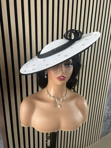 Women white wide brim - women's,