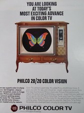 Philco Print Ad Original Rare