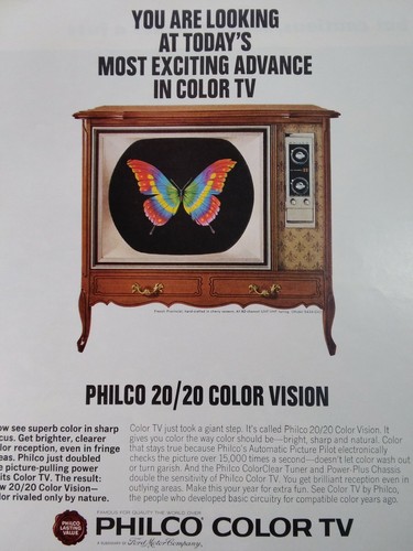Philco print original rare - philco,