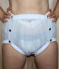 PVC Incontinence Button Diaper