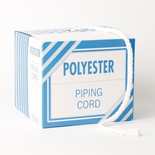 Piping cord white polyester - cord,