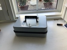 Vintage Grey Money Box with