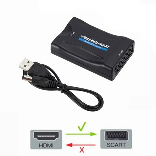 Scart hdmi converter - to,