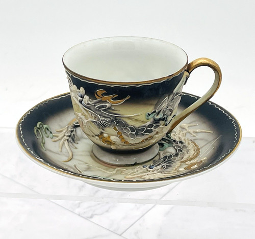 Vintage dragon ware demitasse - dragon,