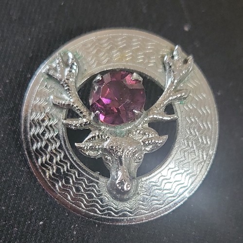 Vintage mizpah stag head - vintage,