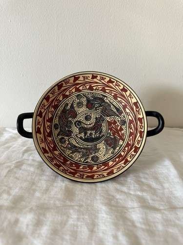 Vintage hand painted - hand,