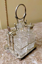 Antique Silver Plated Cut