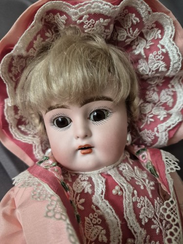 Antique german bisque doll - german,