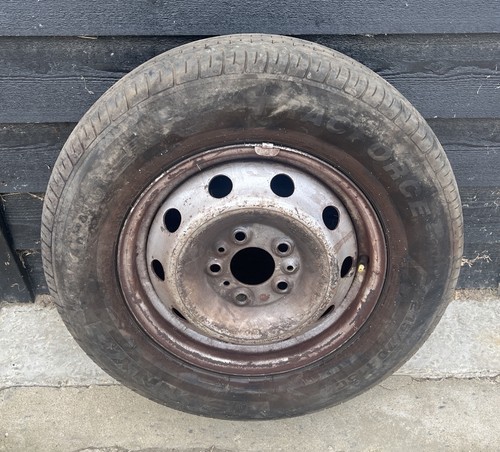 Steel wheel with tyre - tyre, fiat
