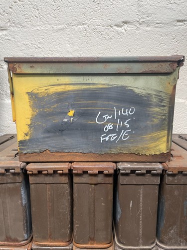 Military army cal ammo box - 50,