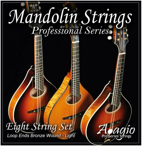 Mandolin string set - string, >