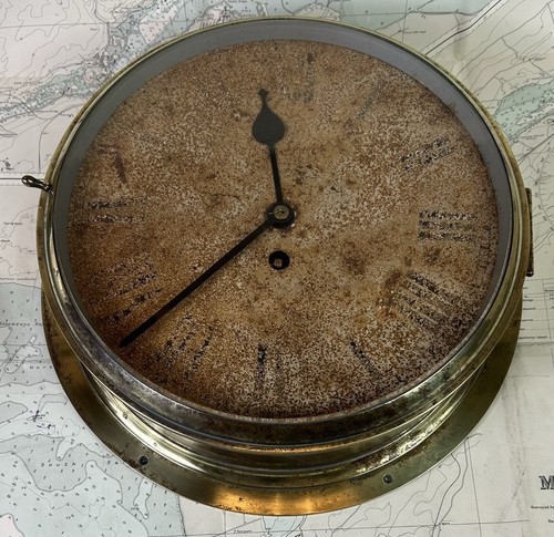 Vintage ships clock - vintage,