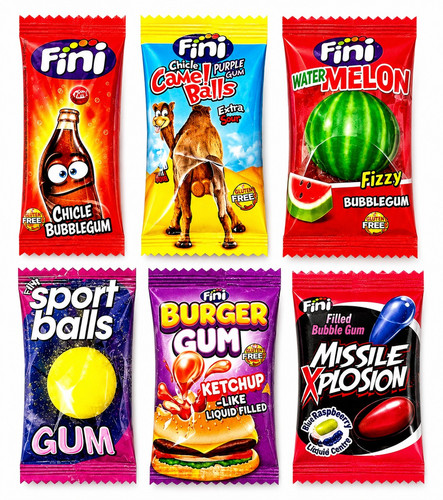 Fini bubblegum balls try all - balls,