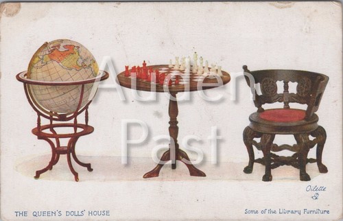 Queens dolls house library - dolls,