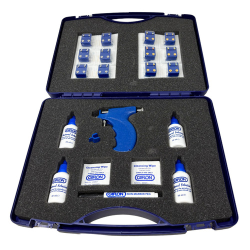 Caflon blu ear - caflon, piercing