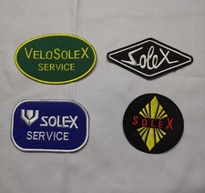 LOT OF 4 PATCHES PATCHES SOLEX VELOSOLEX