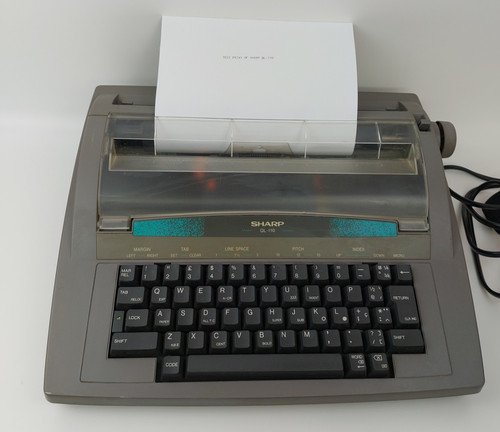 Sharp 110 electronic - sharp, ql-110