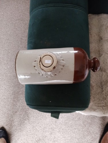 Vintage ceramic bed foot - ceramic,