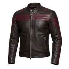 Men's Brown Leather Jacket