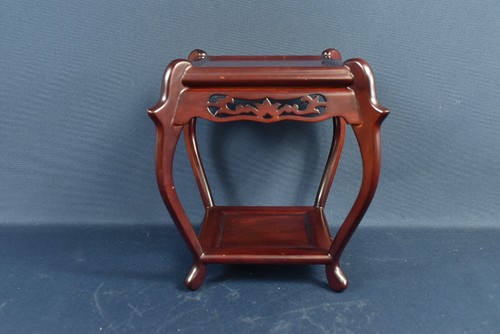 Vintage wooden flower stand - vintage,