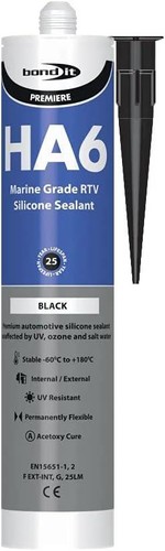 Bond ha6 black - black, 310ml