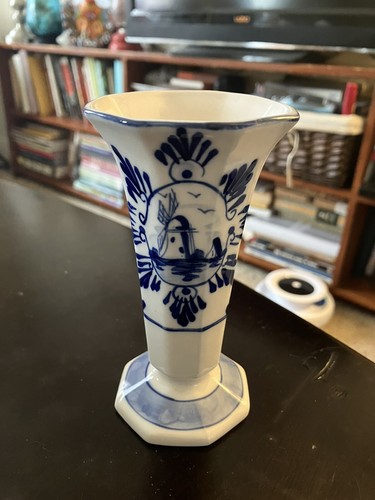 Hand painted blue and - hand-painted,